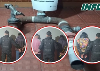 Detuvieron a albañiles de Rosario robando en una vivienda de Oliveros