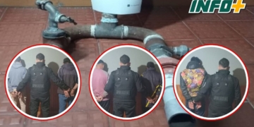 Detuvieron a albañiles de Rosario robando en una vivienda de Oliveros