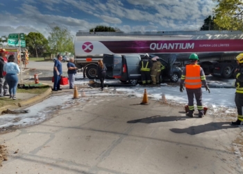 A no alarmarse: realizarán un simulacro de accidente en pleno centro de Oliveros