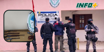 A los tiros: un joven detenido en Gaboto por disparar y herir a una mujer