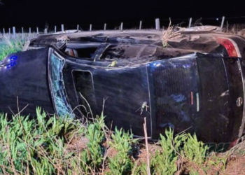 Marisa López y su pareja volcaron en Ruta 65: «La sacamos muy barata»