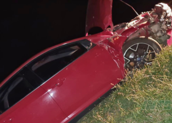 Dos jóvenes de Totoras heridos tras un accidente entre una moto y un auto