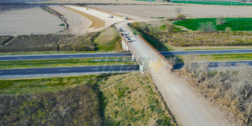 Las obras en Villa La Ribera avanzan a buen ritmo tras el conflicto entre Oliveros y Provincia