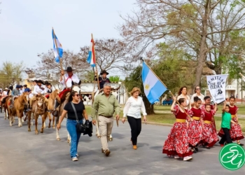 San Genaro celebró sus fiestas patronales con la presencia de vecinos y autoridades