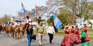 San Genaro celebró sus fiestas patronales con la presencia de vecinos y autoridades