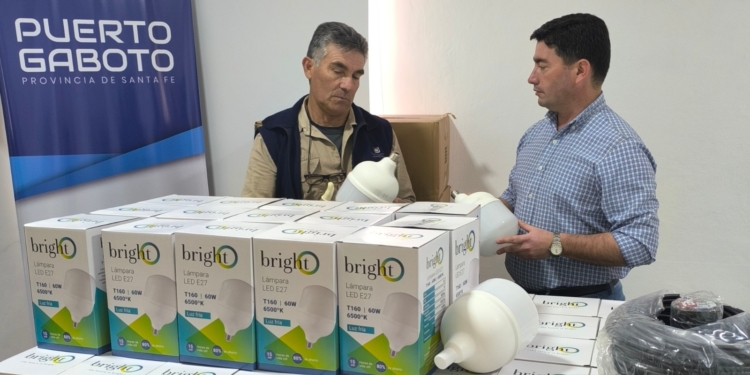 Nueva inversión en luces LED para Gaboto: “Modernización y sustentabilidad”