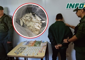 Gendarmería detuvo a tres “dealers” en la región con 96 dosis de drogas