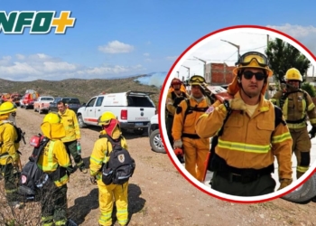 Bomberos santafesinos combaten incendios en Córdoba: uno de ellos es de San Genaro