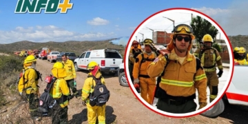Bomberos santafesinos combaten incendios en Córdoba: uno de ellos es de San Genaro
