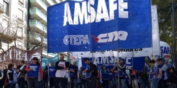 Amsafé convocó a un paro para este jueves: Provincia descontará el día