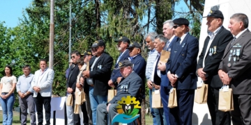 Barrancas rindió homenaje a los Ex Combatientes Tripulantes del ARA Alférez José María Sobral