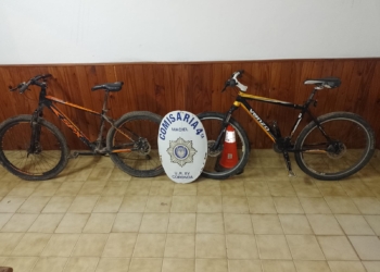 Detuvieron a un hombre de Gaboto en Maciel vender bicicletas robadas