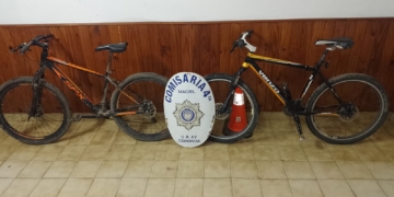 Detuvieron a un hombre de Gaboto en Maciel vender bicicletas robadas