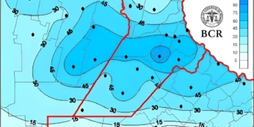 Alivio en el campo: los datos de lluvia en la región durante el fin de semana