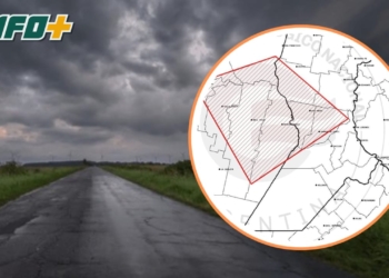 Alerta a corto plazo en toda la región por tormentas fuertes