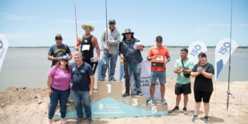 Más de 150 personas compitieron en el 1er Torneo de Pesca con Devolución en Timbúes