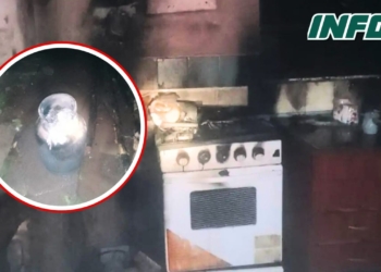 San Genaro: incendio y susto en la cocina de una vivienda