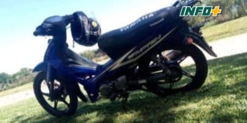 Robaron una moto frente a una vivienda en Díaz