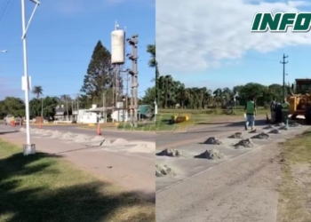 Andino: comenzó la reparación de la Ruta 26s que une a los 9 barrios del pueblo