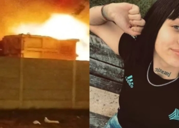 Femicidio de Sofia: incendio y manifestación en San Lorenzo contra el principal acusado