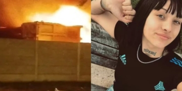 Femicidio de Sofia: incendio y manifestación en San Lorenzo contra el principal acusado