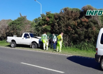 Choque en cadena entre cinco vehículos sobre la autopista