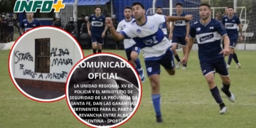 Se define el campeón de la Totorense: clima tenso y 130 policías en el operativo