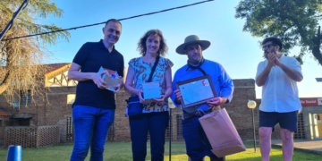 Totoras celebró el Día de la Tradición y reconoció a la Agrupación Fogón de la Amistad