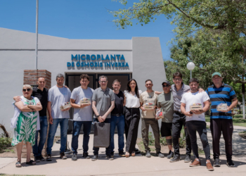 Correa inauguró su Planta de Ósmosis Inversa