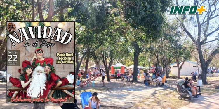 Gaboto invita a disfrutar de “Navidad en el Paseo” con la presencia de Papá Noel