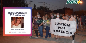 10 millones de recompensa para quien aporte datos para esclarecer el femicidio de Florencia Gómez