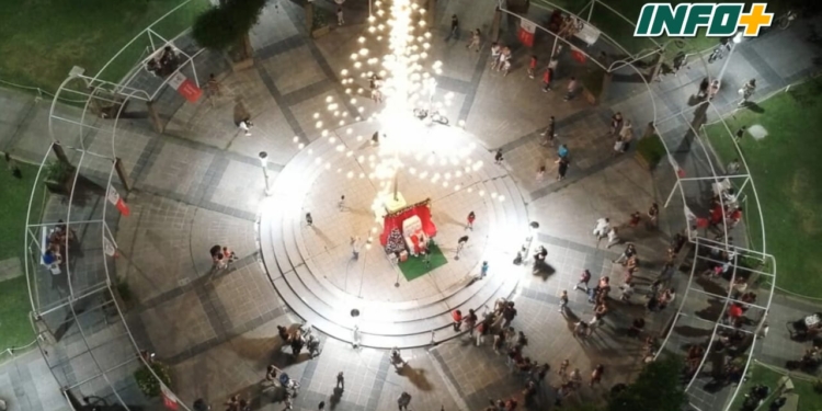 Papá Noel llegará a Totoras junto a un mágico árbol de Navidad