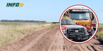 Vuelco fatal entre Totoras y Clarke: un fallecido