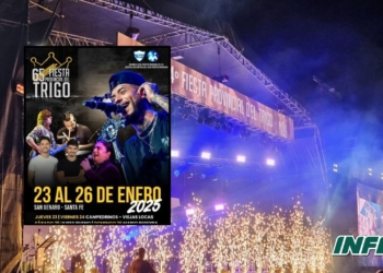 La Fiesta Provincial del Trigo cuenta los días para vivir su nueva edición con Ulises Bueno