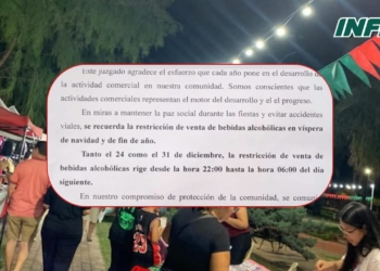 Polémica en Oliveros: prohiben a los comercios vender alcohol en Nochebuena y Año Nuevo