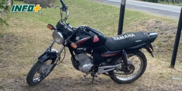 Piden ayuda para recuperar una moto robada en Arocena