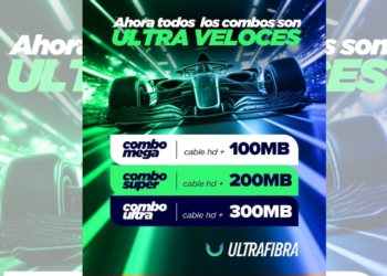 Ultrafibra aumenta las velocidades de Internet sin incremento de precios