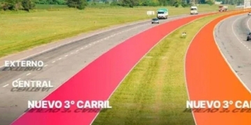 Las obras del tercer carril de la autopista comenzarán en enero