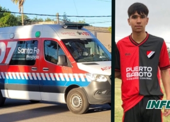 Gaboto: un choque entre motos dejó a un joven herido y piden cadena de oración