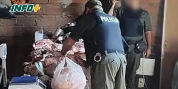 Secuestraron 112 kilos de carne en mal estado en una vivienda de Barrancas