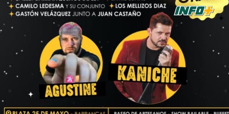 Barrancas Bajo Las Estrellas tendrá su primera noche el sábado 18 con Kaniche y Agustine