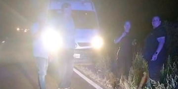 Un menor iba a caballo por la Ruta 11 y resultó herido al impactar contra un camión