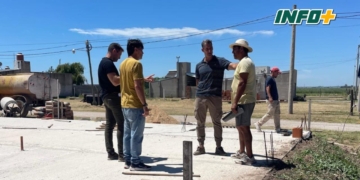 Avanza la construcción de 6 viviendas en Villa Eloisa