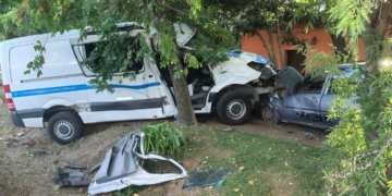 Integrantes de la banda musical «Los Náufragos» sufrieron un accidente en Arocena