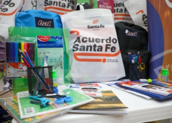Acuerdo Santa Fe: Provincia presentó la canasta escolar a $ 25.000, mismo valor que el año pasado