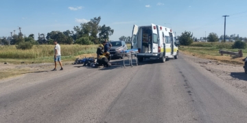 Un joven de San Genaro se accidentó y sufrió importantes lesiones en Ruta 65