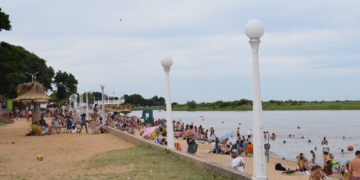 Detuvieron a un hombre en la playa de Coronda por exhibición obscena 