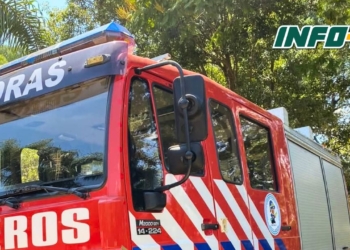 Bomberos de Totoras rescataron a una mujer que cayó a un pozo ciego