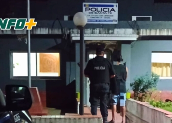 Allanamientos en Maciel y Oliveros por amenazas con arma de fuego
