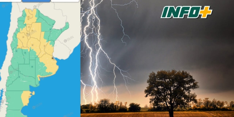 Pronostican tormentas y un descenso de temperatura para el fin de semana